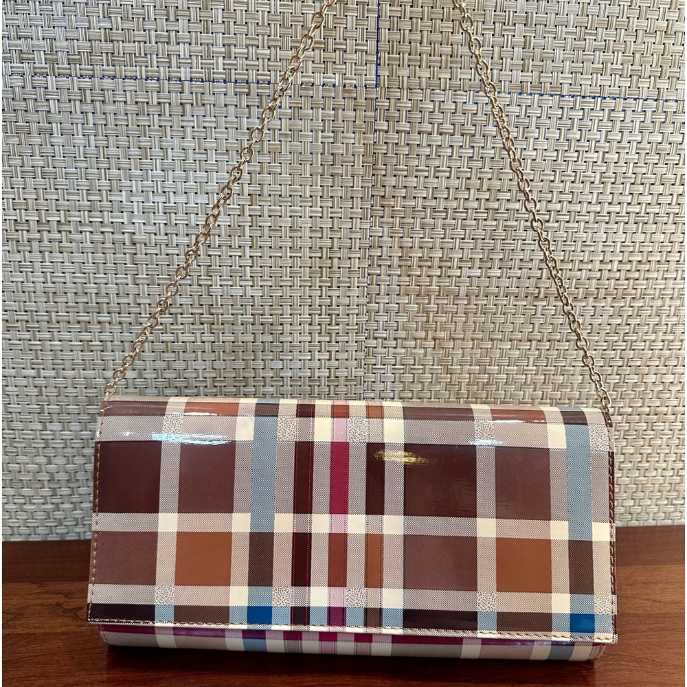 🌟2xHP🌟2017-19 Convertible Plaid Vinyl Fashion Bag by Fendour - Picture 9 of 16